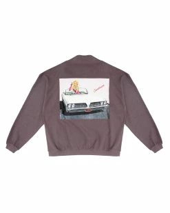 BOYS LIE X Fare Enough Henley Crewneck -Boys Lie Sales Store 407A0050copy