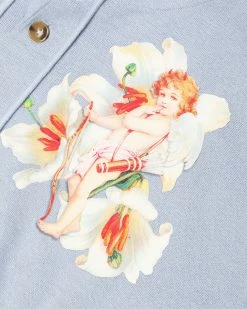 BOYS LIE X I Am Not Where You Left Me V2 Henley Cropped Crewneck -Boys Lie Sales Store 407A0066copy