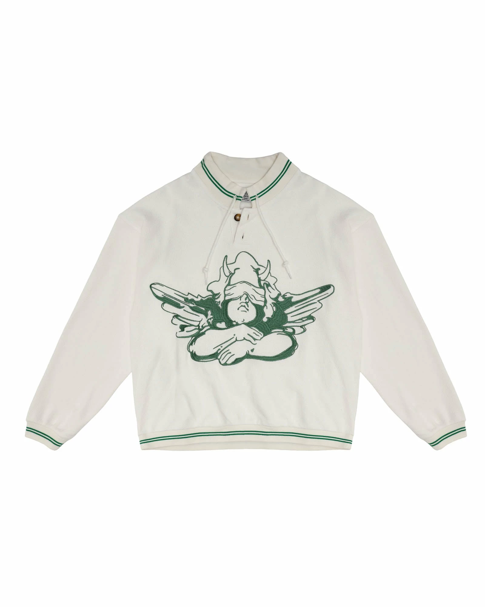 BOYS LIE X Cherub University Henley Crewneck 9 BOYS LIE X Cherub University Henley Crewneck - Image 7