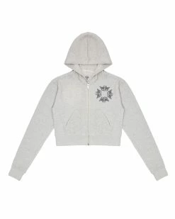 BOYS LIE X Fare Enough Thermal Zip-Up Hoodie -Boys Lie Sales Store 407A0102copy