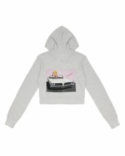 BOYS LIE X Fare Enough Thermal Zip-Up Hoodie -Boys Lie Sales Store 407A0103copy