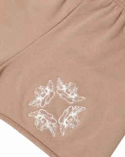 BOYS LIE X Taupe Don't Say It Darling Frankie Shorts -Boys Lie Sales Store 407A2433