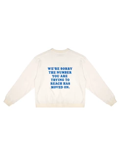 BOYS LIE X Eggshell 1-800 Reunion Crewneck -Boys Lie Sales Store 407A2476