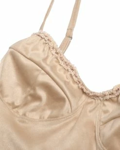 BOYS LIE X Champagne Bustier Tank -Boys Lie Sales Store 407A4045rxscopy