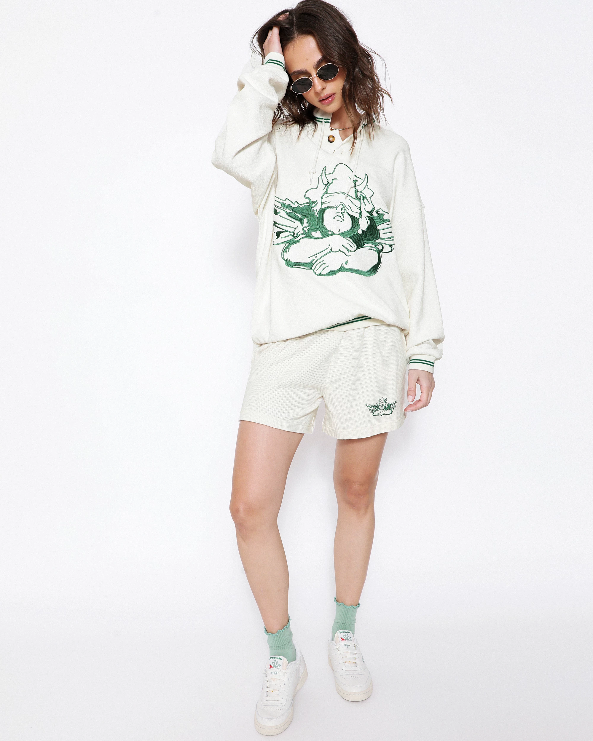 BOYS LIE X Cherub University Henley Crewneck 6 BOYS LIE X Cherub University Henley Crewneck - Image 4