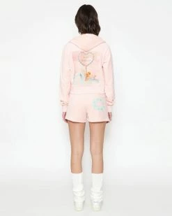 BOYS LIE X Break Free Velour Zip-Up Hoodie -Boys Lie Sales Store 4O7A0131