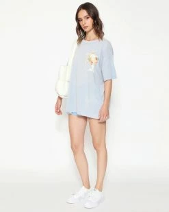 BOYS LIE X Blue Perpetual Feelings V2 Boyfriend Tee -Boys Lie Sales Store 4O7A0436