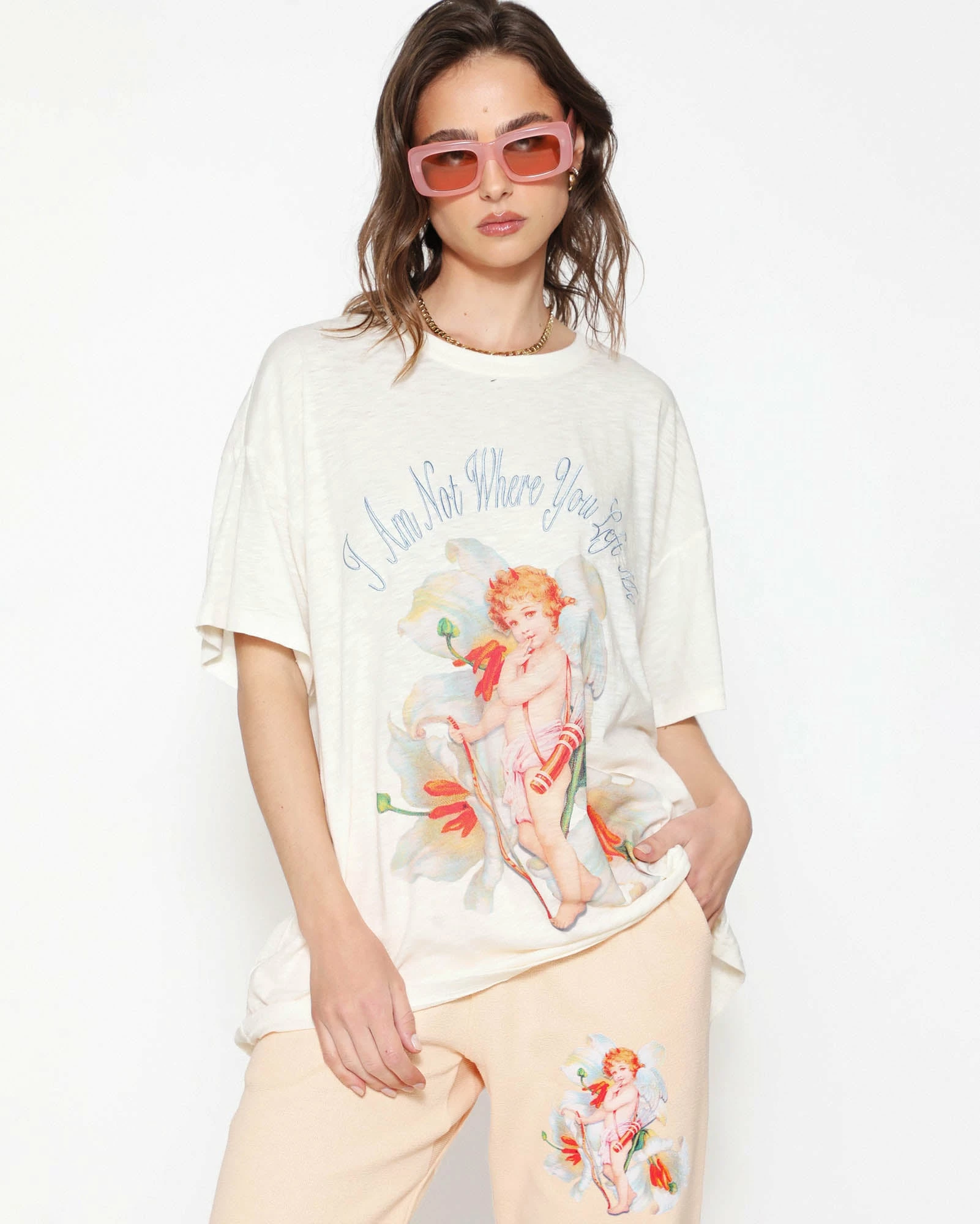 BOYS LIE X Ivory I Am Not Where You Left Me V2 Boyfriend Tee 4 BOYS LIE X Ivory I Am Not Where You Left Me V2 Boyfriend Tee - Image 2