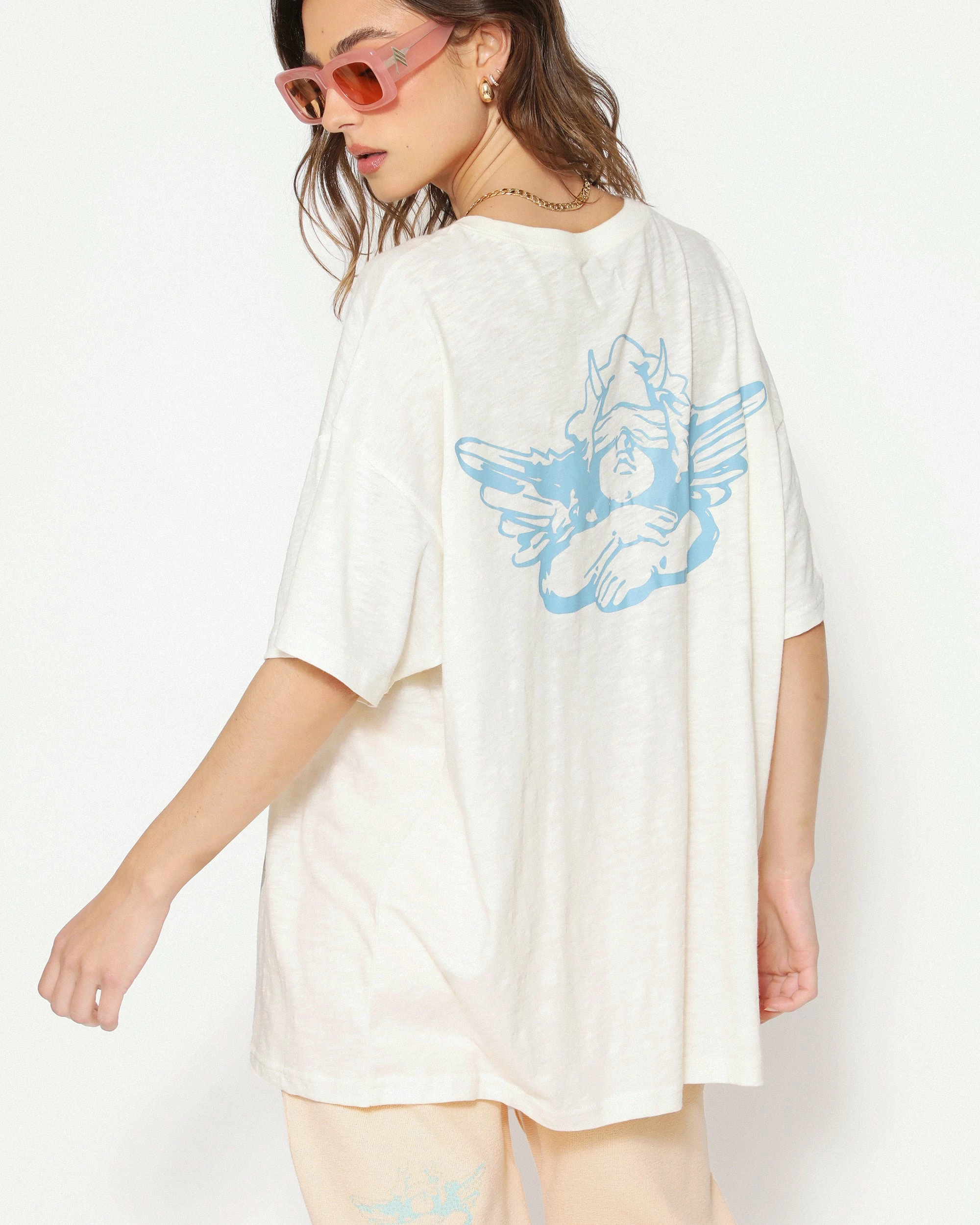 BOYS LIE X Ivory I Am Not Where You Left Me V2 Boyfriend Tee 8 BOYS LIE X Ivory I Am Not Where You Left Me V2 Boyfriend Tee - Image 6