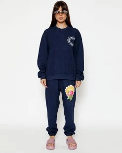 BOYS LIE X Navy Room To Grow Sweatpants