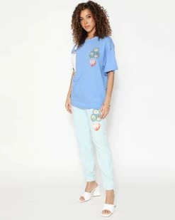 BOYS LIE X Blue Locked In Boyfriend Tee -Boys Lie Sales Store 4O7A0735