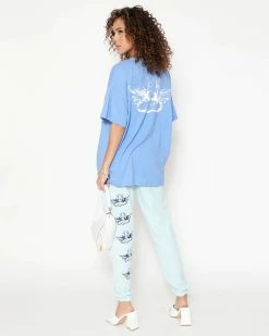 BOYS LIE X Blue Locked In Boyfriend Tee -Boys Lie Sales Store 4O7A0738