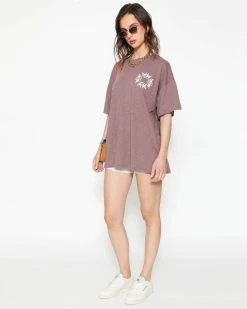 BOYS LIE X Taupe Locked In Boyfriend Tee -Boys Lie Sales Store 4O7A0786