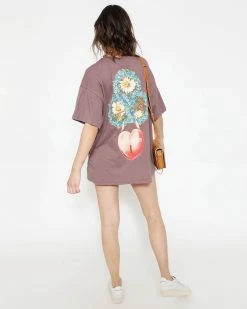 BOYS LIE X Taupe Locked In Boyfriend Tee