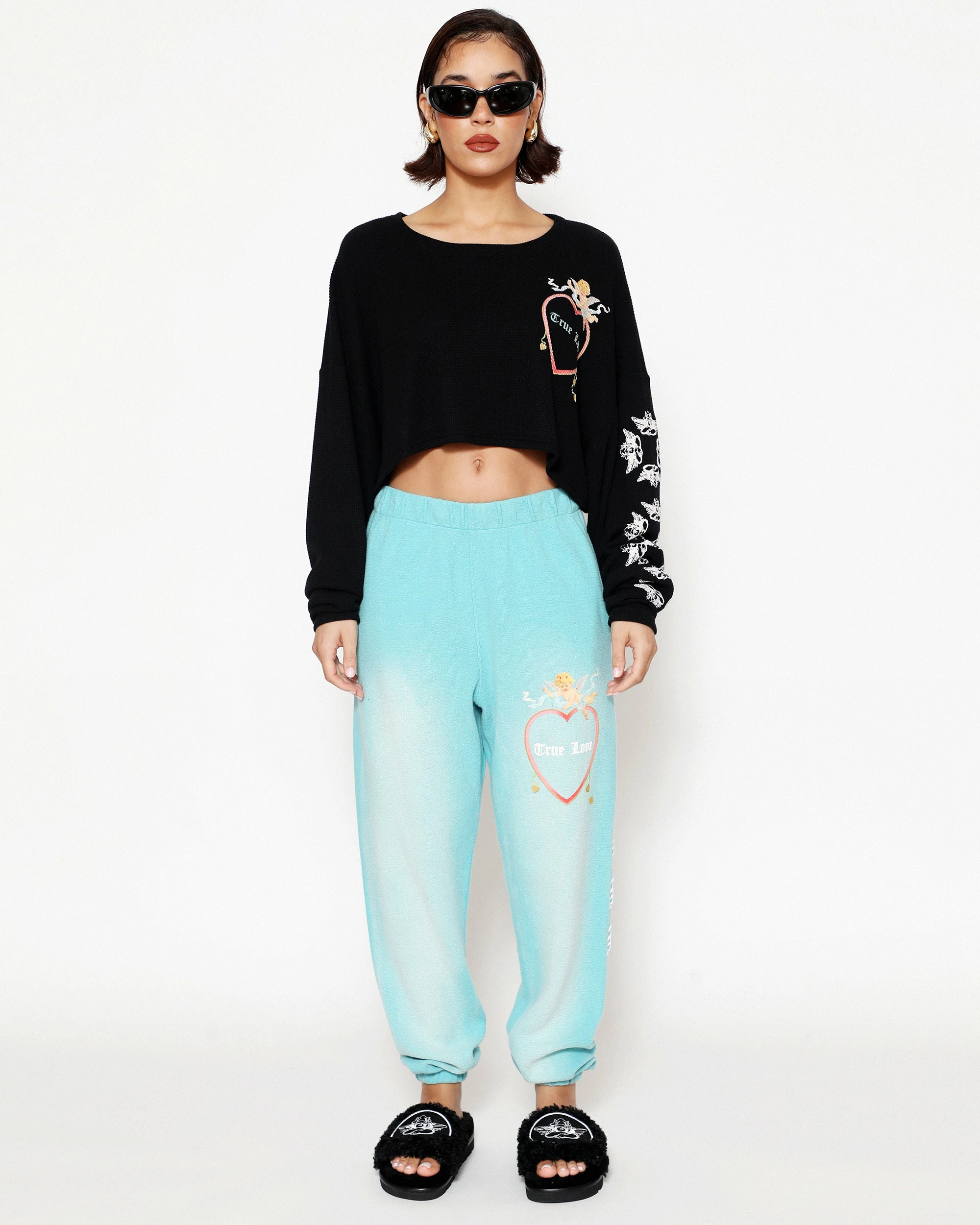 BOYS LIE X Head Over Heals Longsleeve Crop Tee 4 BOYS LIE X Head Over Heals Longsleeve Crop Tee - Image 2