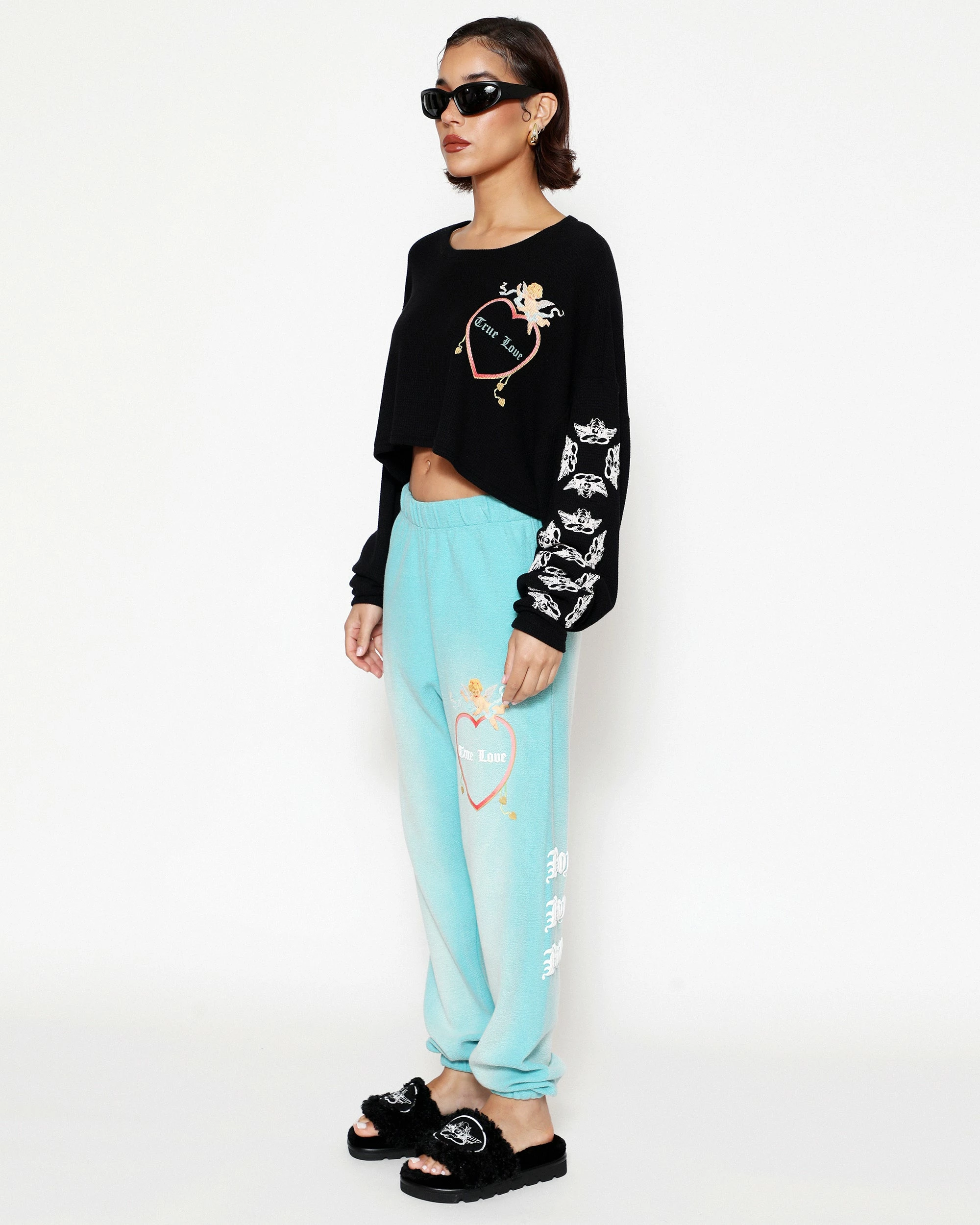 BOYS LIE X Head Over Heals Longsleeve Crop Tee 5 BOYS LIE X Head Over Heals Longsleeve Crop Tee - Image 3