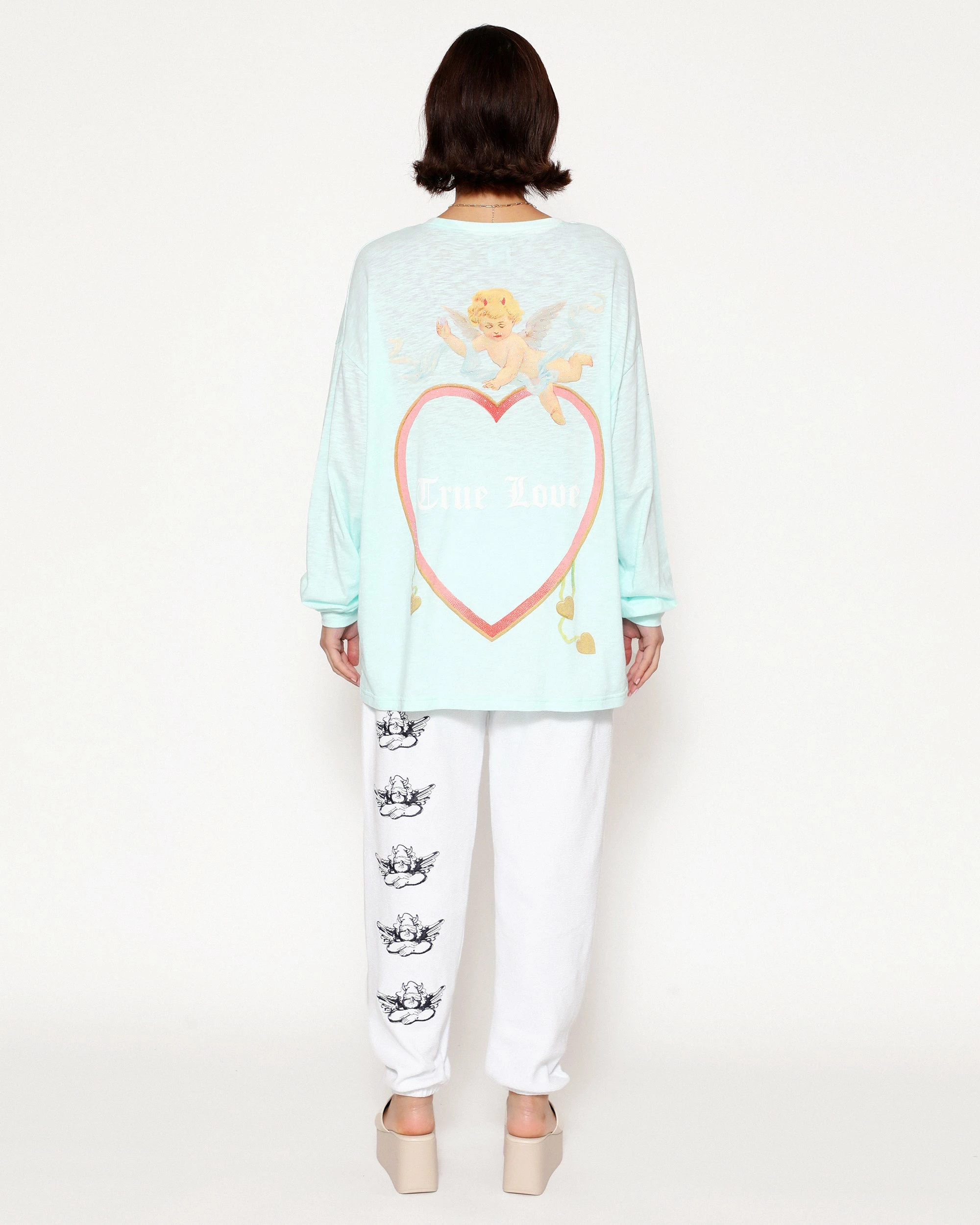 BOYS LIE X Head Over Heals Longsleeve Boyfriend Tee 5 BOYS LIE X Head Over Heals Longsleeve Boyfriend Tee - Image 3