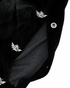 BOYS LIE X Black Oh Snap Velour Pants -Boys Lie Sales Store 4O7A0947rcopy