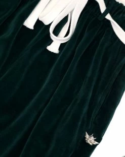 BOYS LIE X Green Oh Snap Velour Pants -Boys Lie Sales Store 4O7A1007rcopy