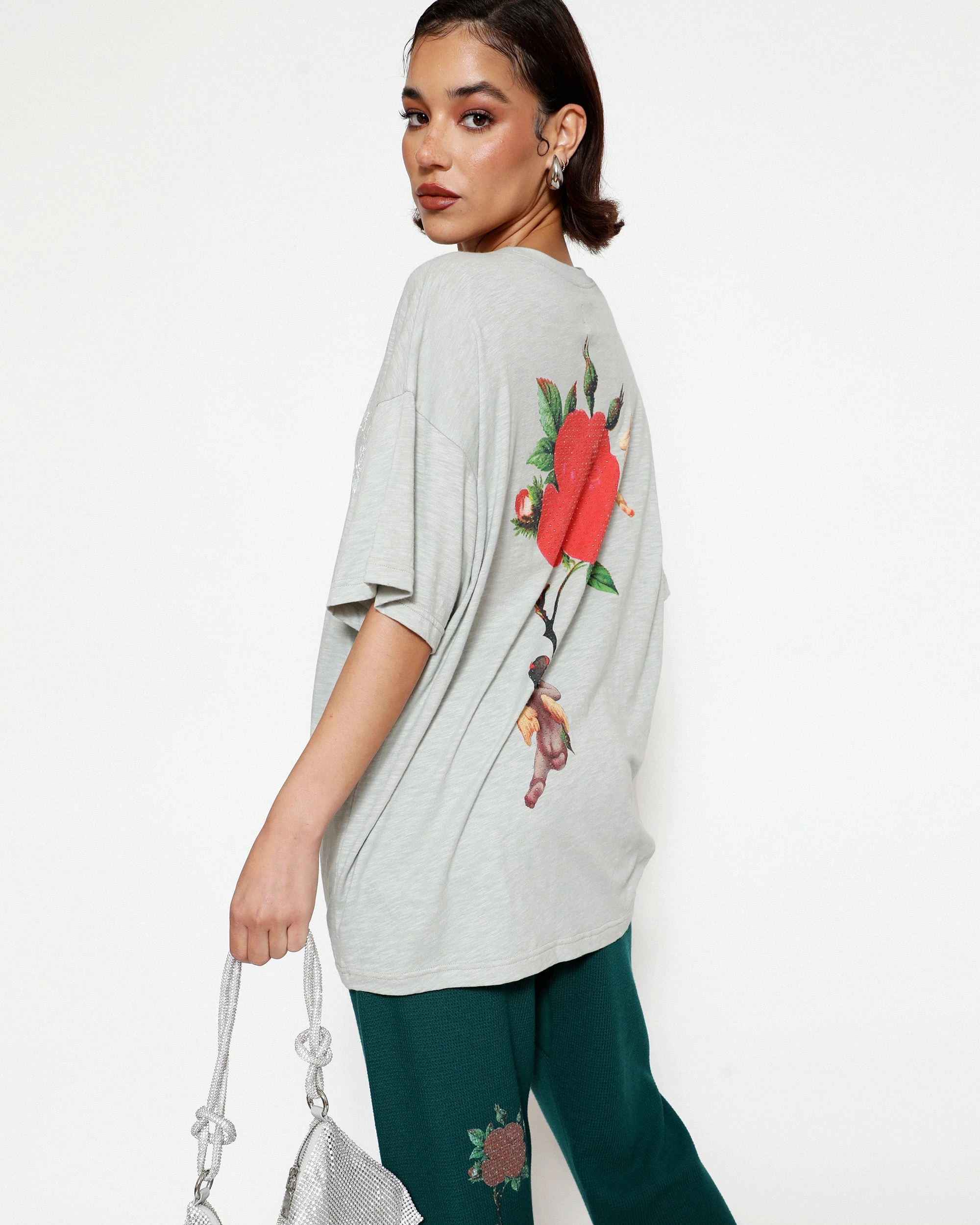 BOYS LIE X Sage Rising Angels Boyfriend Tee 7 BOYS LIE X Sage Rising Angels Boyfriend Tee - Image 5