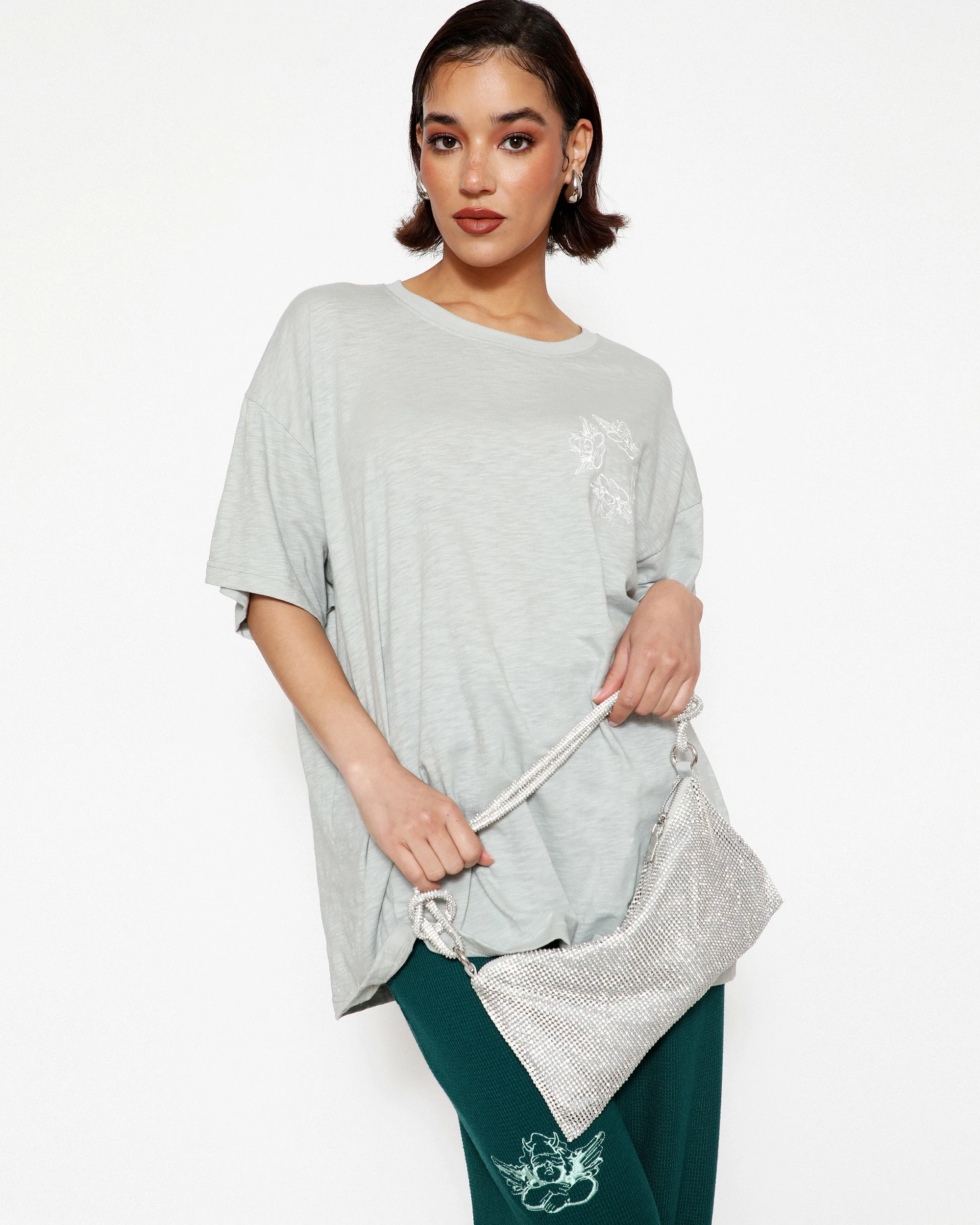 BOYS LIE X Sage Rising Angels Boyfriend Tee 8 BOYS LIE X Sage Rising Angels Boyfriend Tee - Image 6