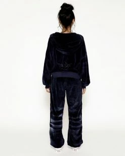 BOYS LIE X Velour Hoodie Crop -Boys Lie Sales Store 4O7A1078r