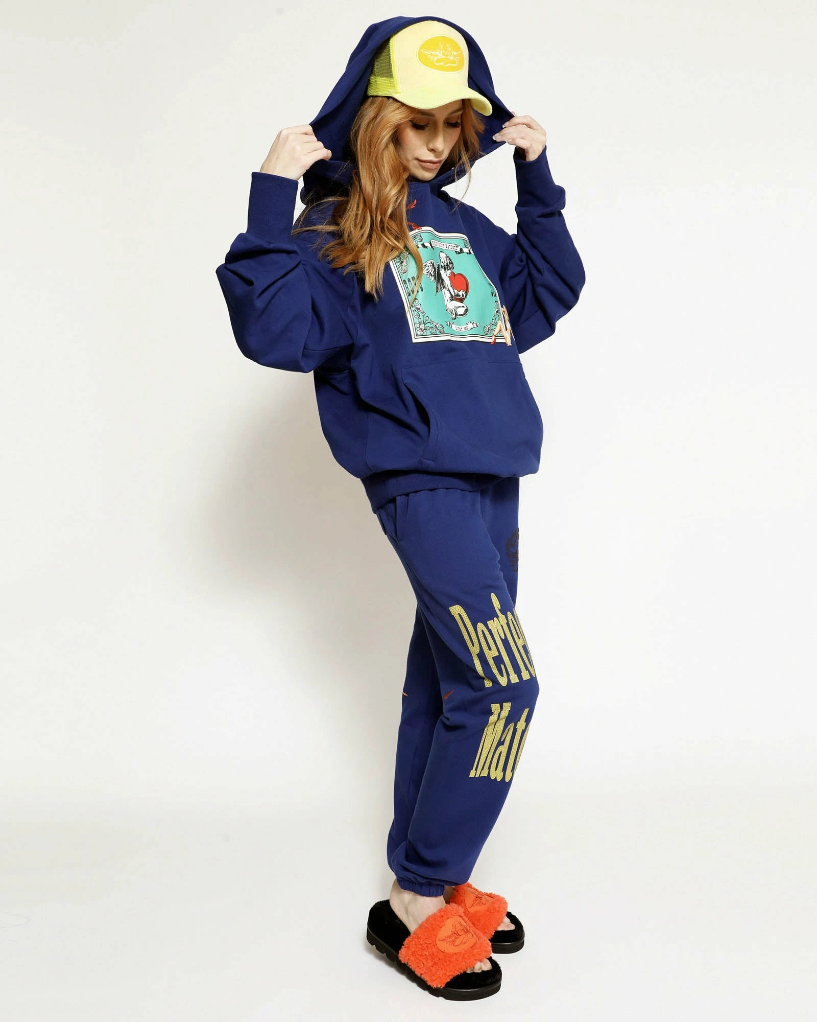 BOYS LIE X Navy Perfect Match Remix Sweatpants 4 BOYS LIE X Navy Perfect Match Remix Sweatpants - Image 2