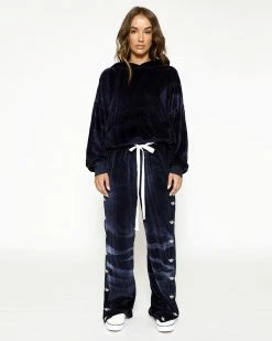 BOYS LIE X Velour Hoodie Crop -Boys Lie Sales Store 4O7A1676r