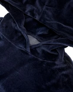 BOYS LIE X Velour Hoodie Crop -Boys Lie Sales Store 4O7A1701r