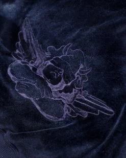 BOYS LIE X Velour Hoodie Crop -Boys Lie Sales Store 4O7A1707r