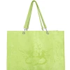 BOYS LIE X Apple Terry Cloth Tote -Boys Lie Sales Store 4O7A1927greencopy