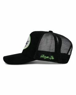 BOYS LIE X Black Corduroy Trucker Hat -Boys Lie Sales Store 4O7A2198rb