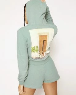 BOYS LIE X Eyes Wide Shut Thermal Zip-Up Hoodie -Boys Lie Sales Store 4O7A2533b