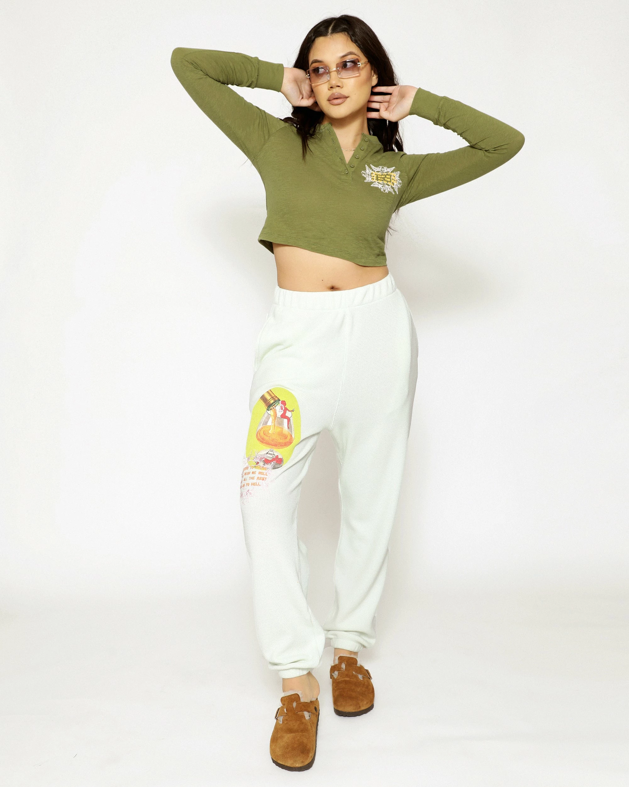 BOYS LIE X On The Rocks Crop Henley 5 BOYS LIE X On The Rocks Crop Henley - Image 3