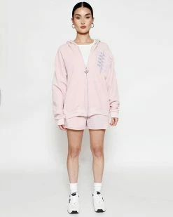 BOYS LIE X 1-800 Revival Zip-Up Boyfriend Hoodie -Boys Lie Sales Store 4O7A2762