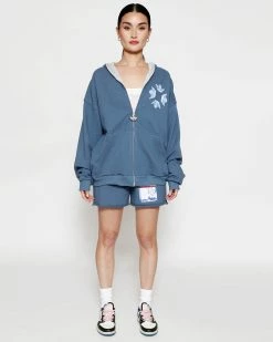 BOYS LIE X No Smoke Zip-Up Boyfriend Hoodie -Boys Lie Sales Store 4O7A2814