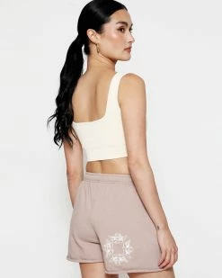BOYS LIE X Taupe Don't Say It Darling Frankie Shorts -Boys Lie Sales Store 4O7A2896