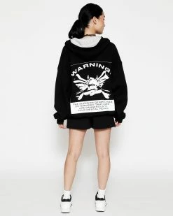 BOYS LIE X Up In Smoke Zip-Up Boyfriend Hoodie