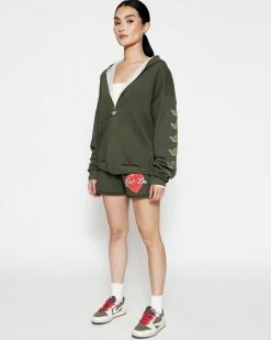 BOYS LIE X On The Edge Zip-Up Boyfriend Hoodie -Boys Lie Sales Store 4O7A2989