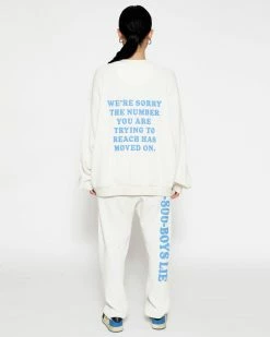 BOYS LIE X Eggshell 1-800 Reunion Crewneck -Boys Lie Sales Store 4O7A3042