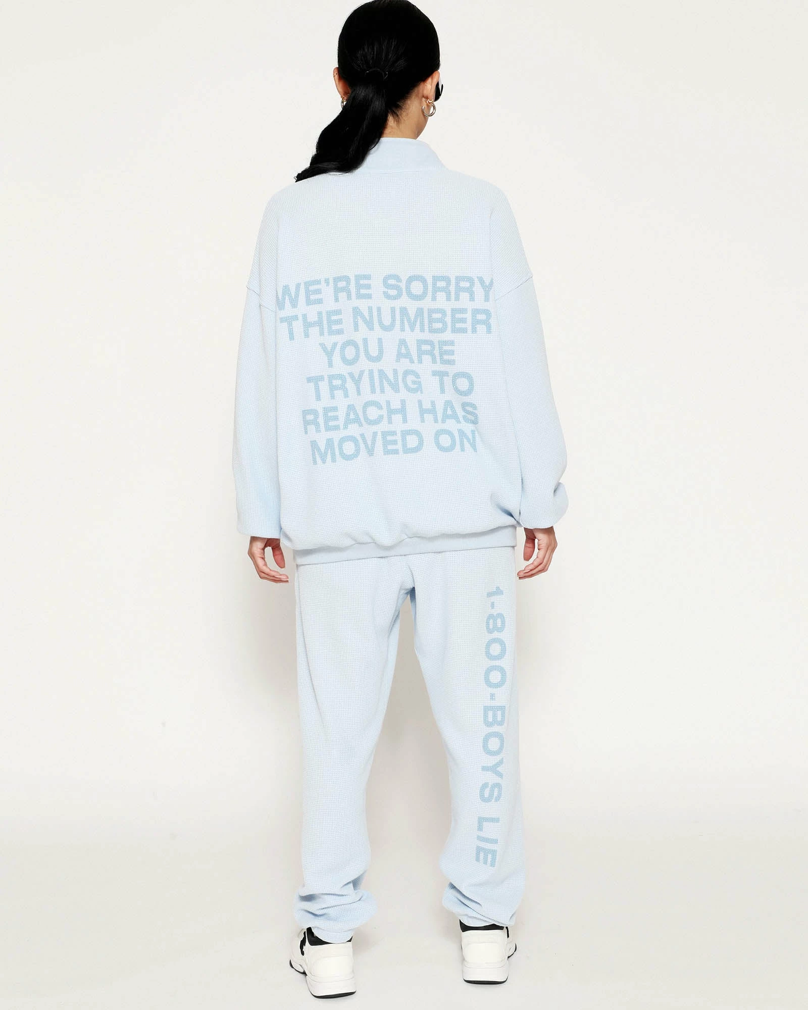 BOYS LIE X Blue 1-800 Reunion Sweatpants 8 BOYS LIE X Blue 1-800 Reunion Sweatpants - Image 6