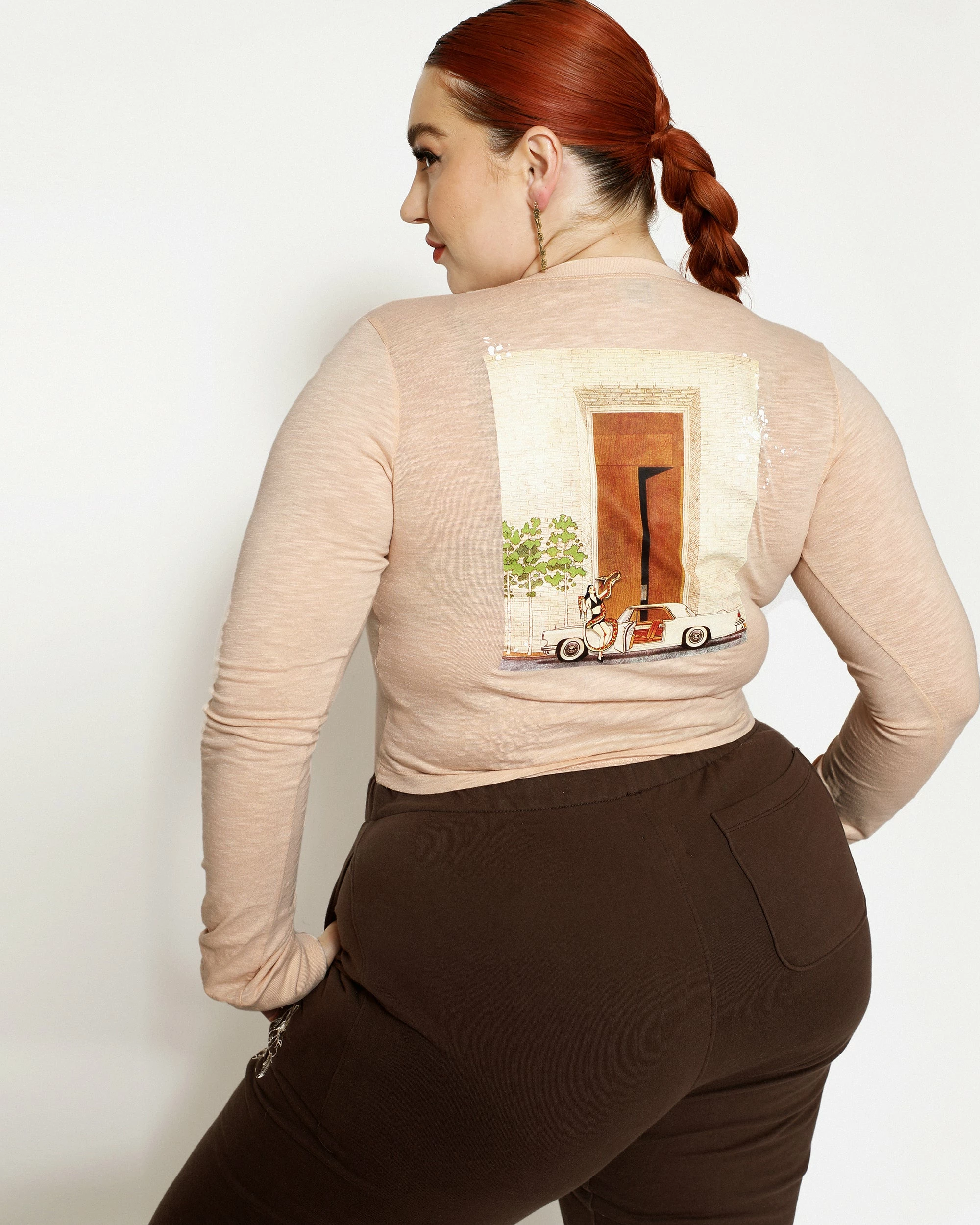 BOYS LIE X Eyes Wide Shut Crop Henley 4 BOYS LIE X Eyes Wide Shut Crop Henley - Image 2