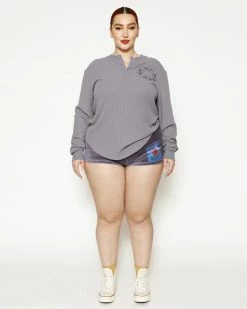 BOYS LIE X Let It Grow Velour Shorts 30 BOYS LIE X Let It Grow Velour Shorts -Boys Lie Sales Store 4O7A3345