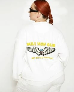 BOYS LIE X Spread Your Wings Terry Crewneck 19 BOYS LIE X Spread Your Wings Terry Crewneck -Boys Lie Sales Store 4O7A3384