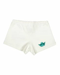 BOYS LIE X Sorry Siren Cream Ribbed Shorts -Boys Lie Sales Store 4O7A4295r2bcopy