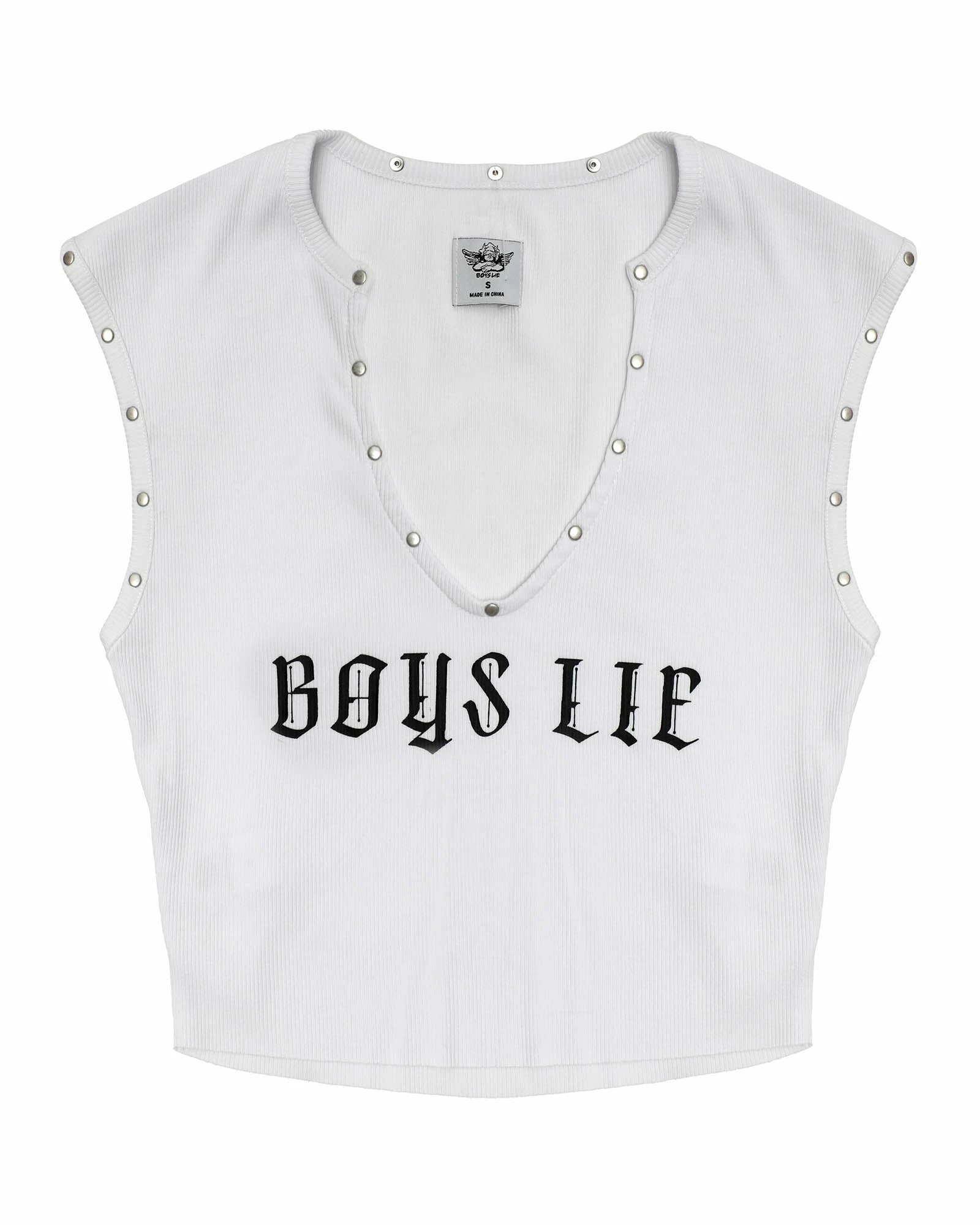 BOYS LIE X White Rebel Tank 7 BOYS LIE X White Rebel Tank - Image 5