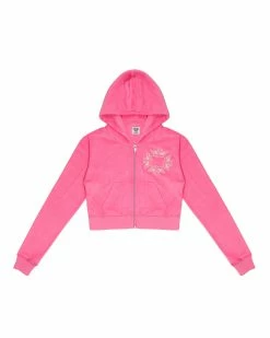 BOYS LIE X Pinky Promise Terry Zip-Up Hoodie -Boys Lie Sales Store 4O7A4408r