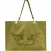 BOYS LIE X Olive Velour Tote -Boys Lie Sales Store 4O7A5237greencopy