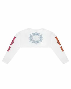 BOYS LIE X Nestled Up Longsleeve Crop Tee -Boys Lie Sales Store 4O7A5318r2