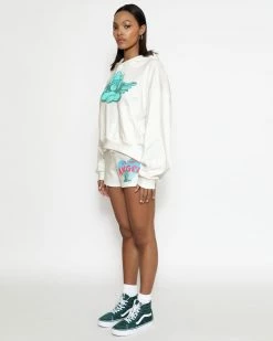 BOYS LIE X Sorry Siren Cream Ribbed Shorts -Boys Lie Sales Store 4O7A8023bcopy dfe33671 ca0b 4491 863c 60015e9dd5ad